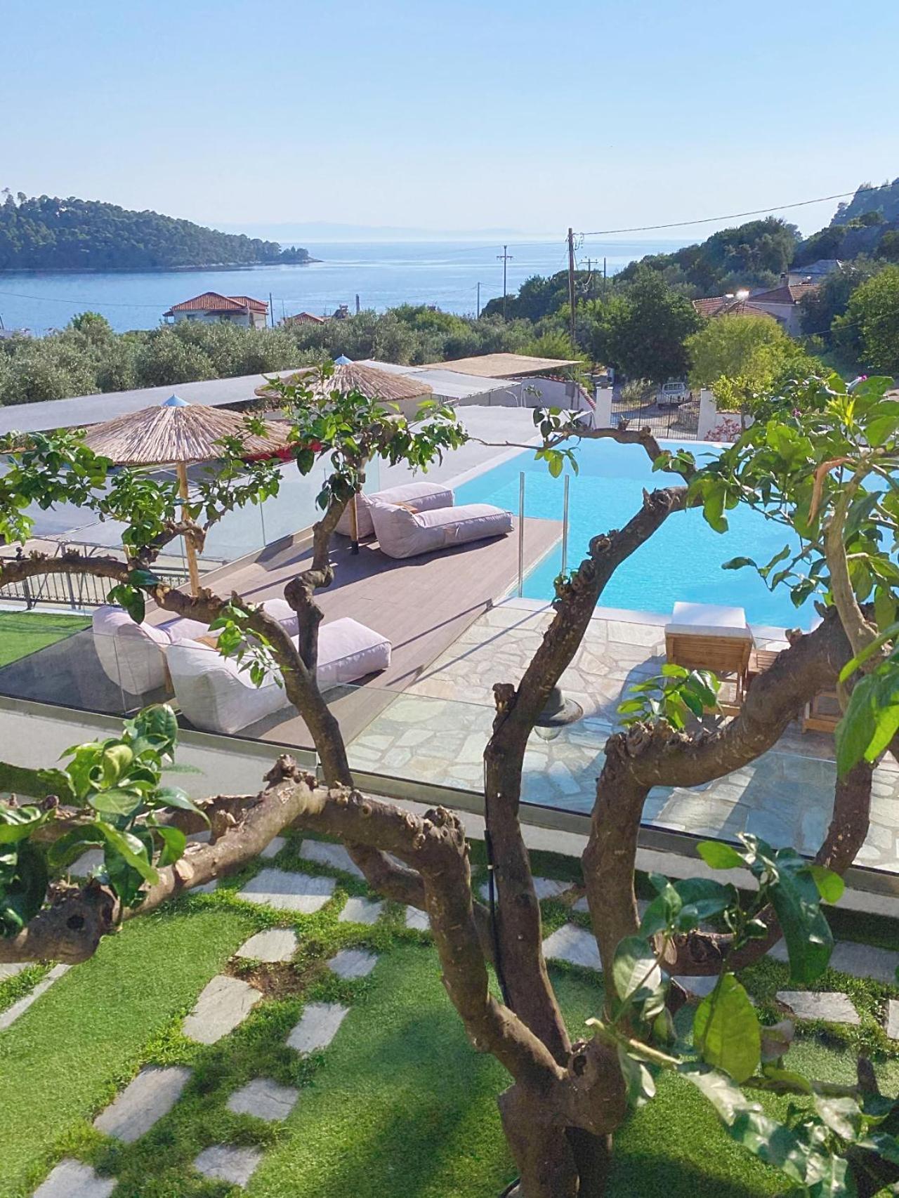 Panormos Beach Hotel Skopelos מראה חיצוני תמונה