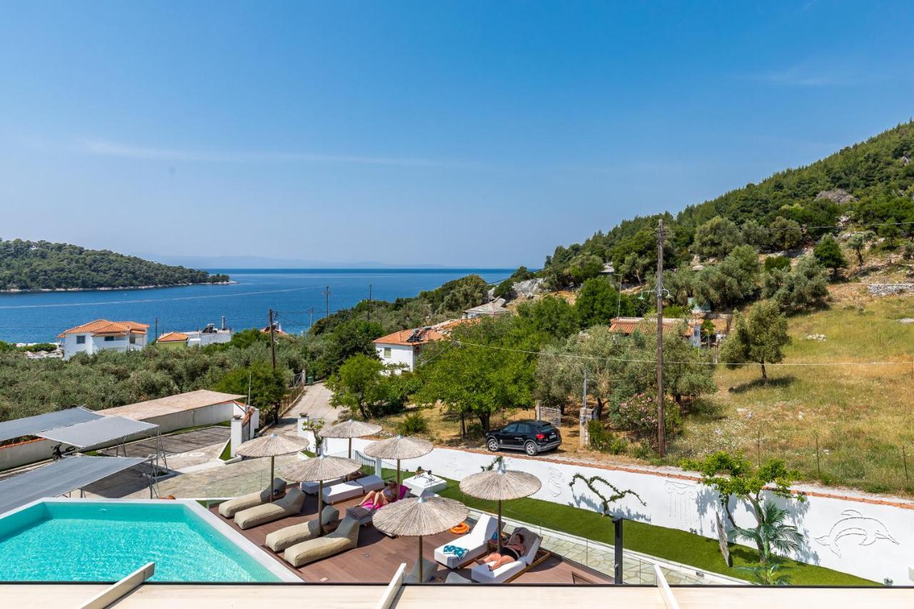 Panormos Beach Hotel Skopelos מראה חיצוני תמונה
