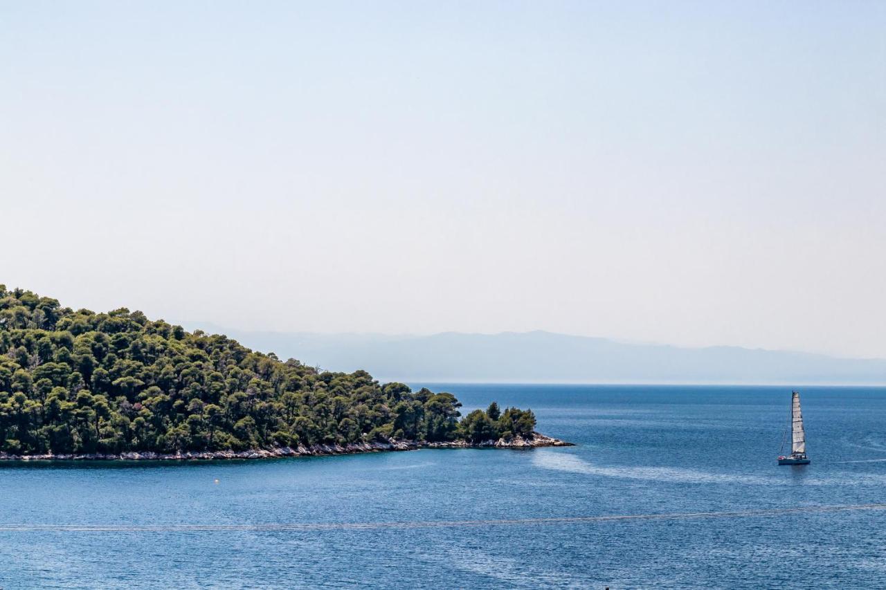 Panormos Beach Hotel Skopelos מראה חיצוני תמונה