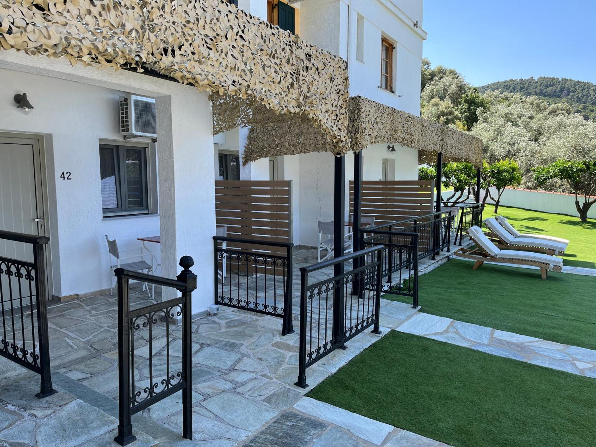 Panormos Beach Hotel Skopelos מראה חיצוני תמונה